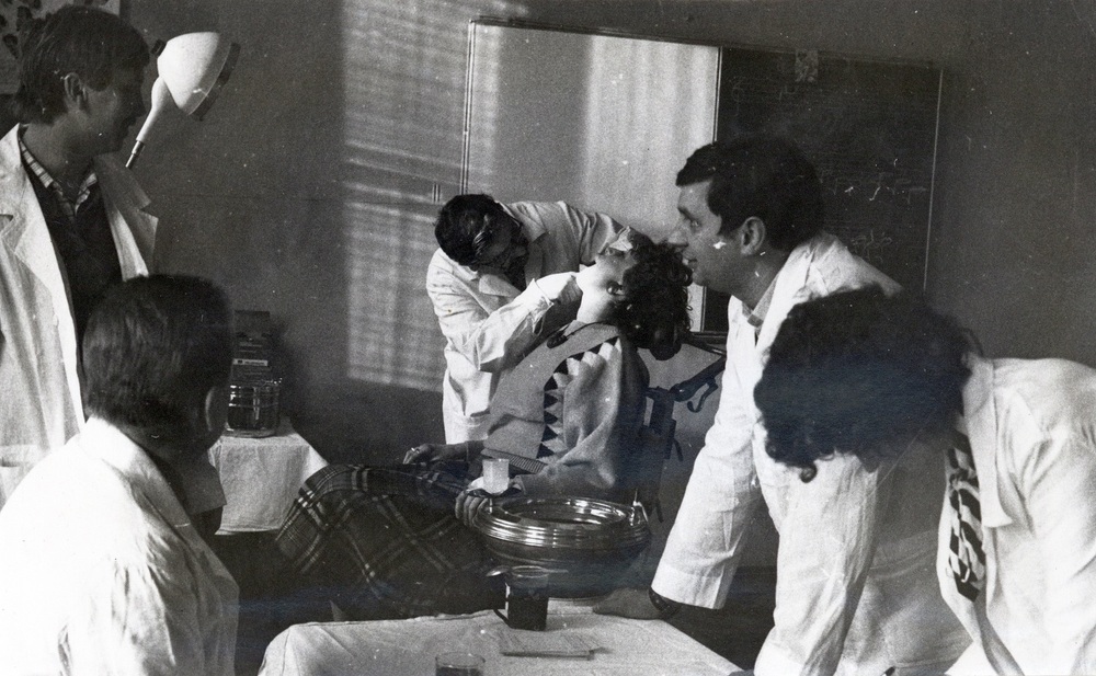 „Biała sobota” w Rokitnie Szlacheckim zorganizowana z inicjatywy ZSMP przy ZOMO w Katowicach, 23 listopada 1985 r.