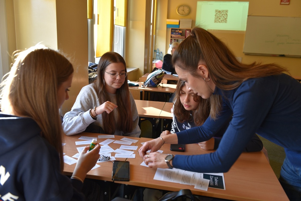 Warsztaty edukacyjne dla uczestników projektu „Silni Polską!“. Fot. Monika Kobylańska/IPN