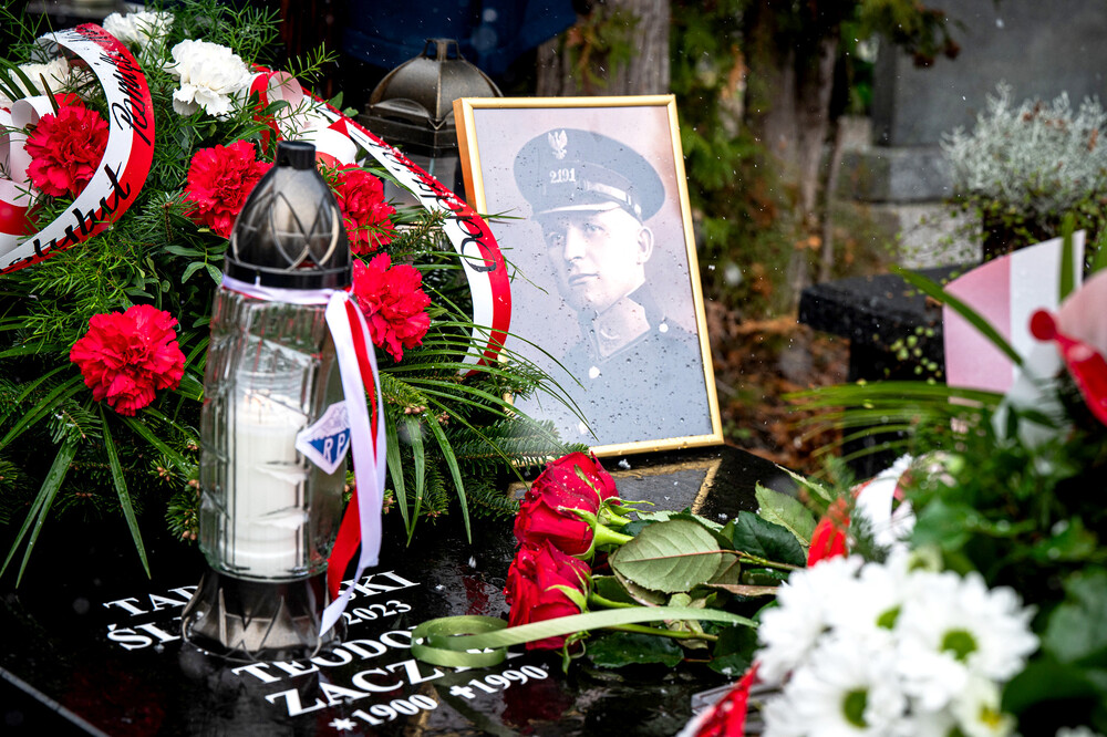 Upamiętnienie Teodora Zaczyka – Katowice, 21 listopada 2024. Fot. IPN K. Łojko