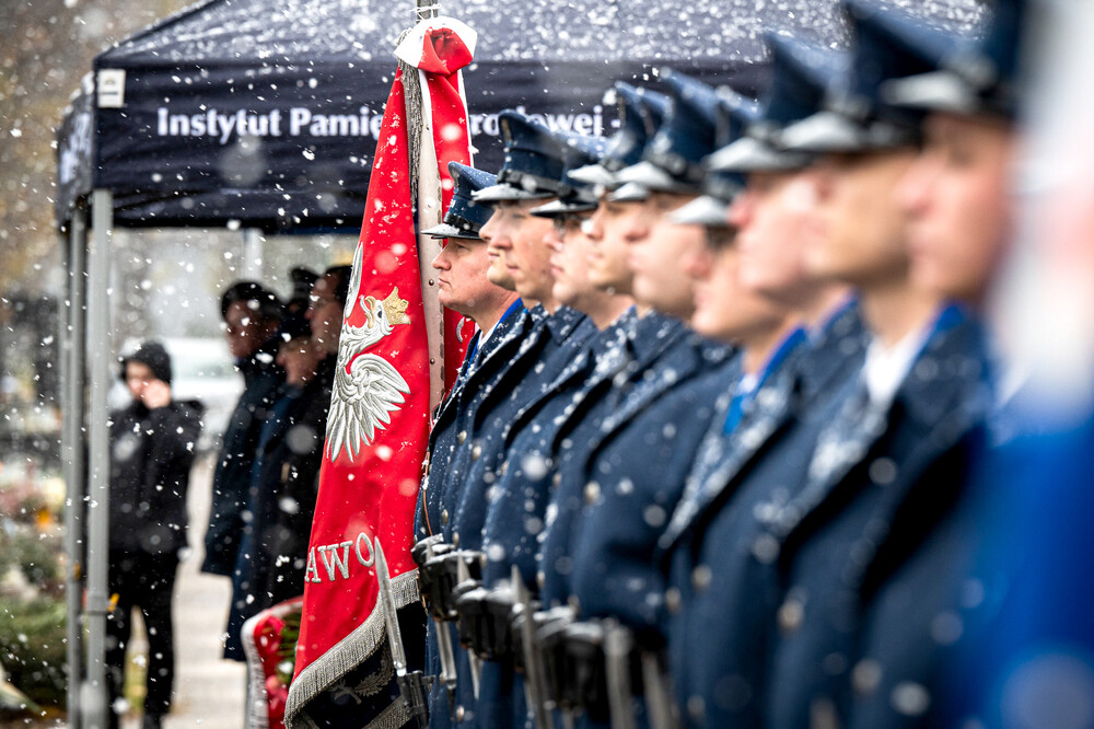 Upamiętnienie Teodora Zaczyka – Katowice, 21 listopada 2024. Fot. IPN K. Łojko