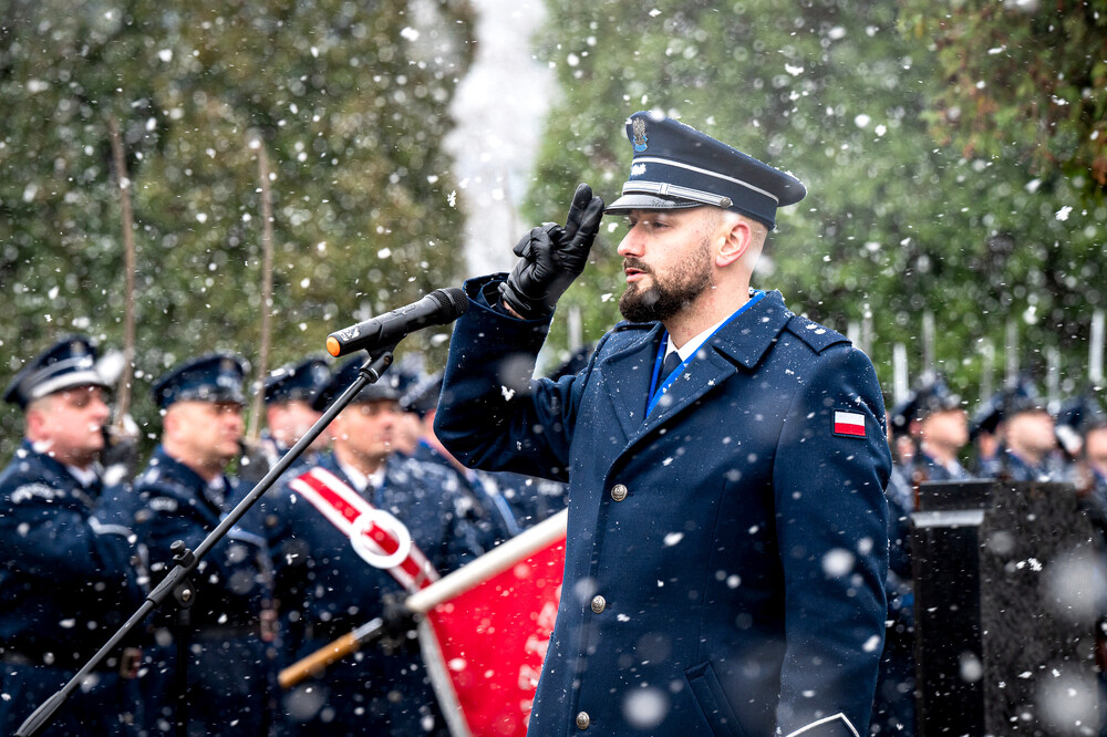 Upamiętnienie Teodora Zaczyka – Katowice, 21 listopada 2024. Fot. IPN K. Łojko