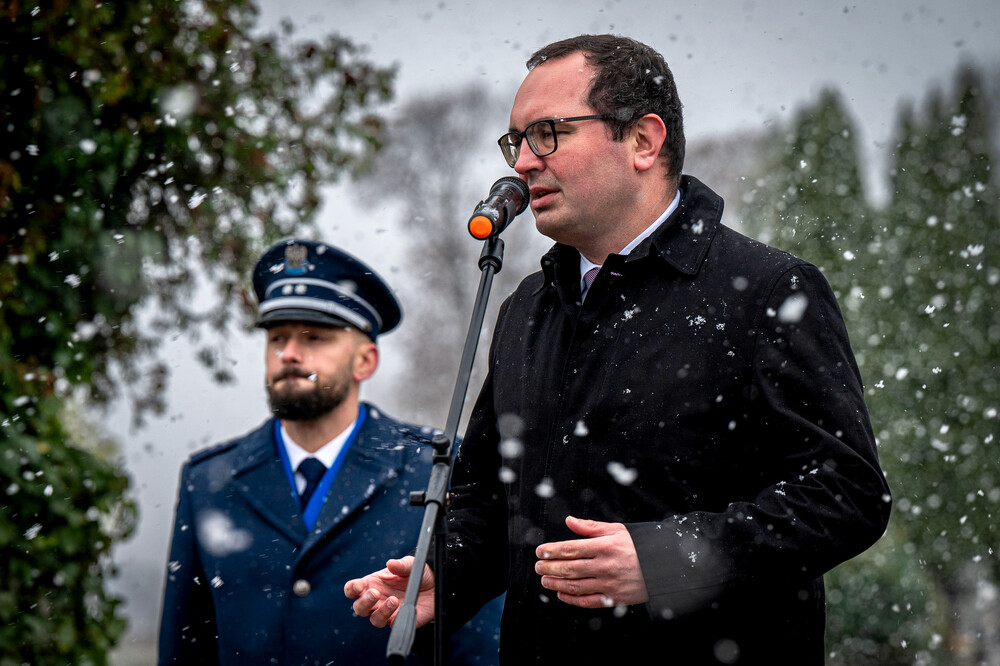 Upamiętnienie Teodora Zaczyka – Katowice, 21 listopada 2024. Fot. IPN K. Łojko