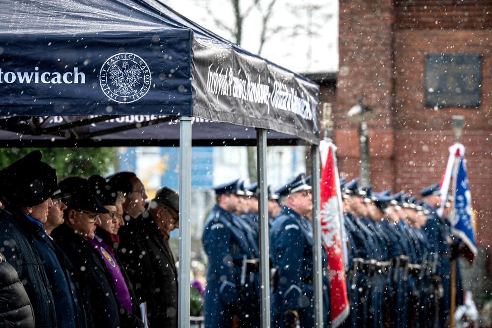 Upamiętnienie Teodora Zaczyka – Katowice, 21 listopada 2024. Fot. IPN K. Łojko