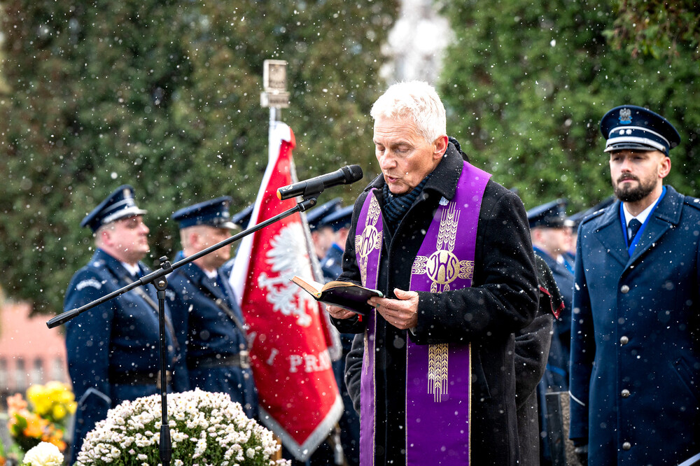 Upamiętnienie Teodora Zaczyka – Katowice, 21 listopada 2024. Fot. IPN K. Łojko