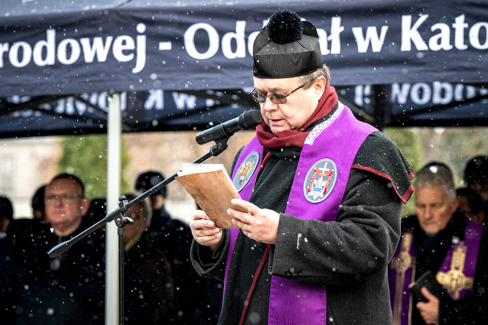 Upamiętnienie Teodora Zaczyka – Katowice, 21 listopada 2024. Fot. IPN K. Łojko