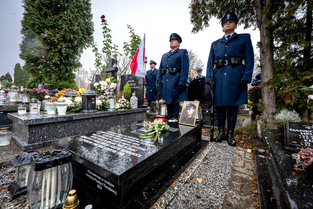 Upamiętnienie Teodora Zaczyka – Katowice, 21 listopada 2024. Fot. IPN K. Łojko