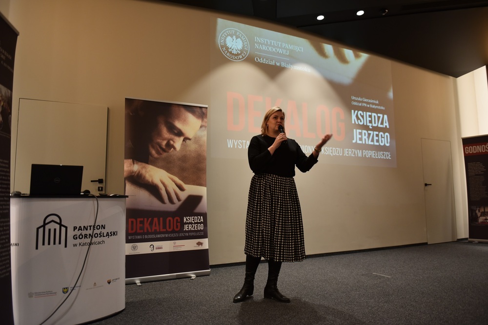 W ramach cyklu „Czwartki z historią w IPN" spotkanie z Urszulą Gierasimiuk. Fot. Monika Kobylańska/IPN