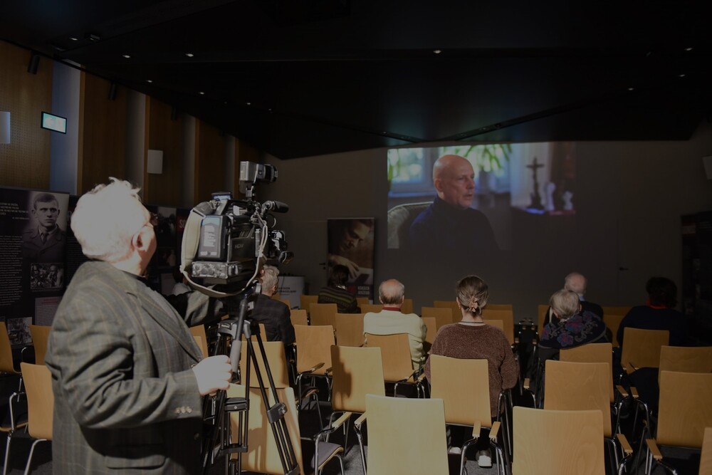 W ramach cyklu „Czwartki z historią w IPN" spotkanie z Urszulą Gierasimiuk. Fot. Monika Kobylańska/IPN