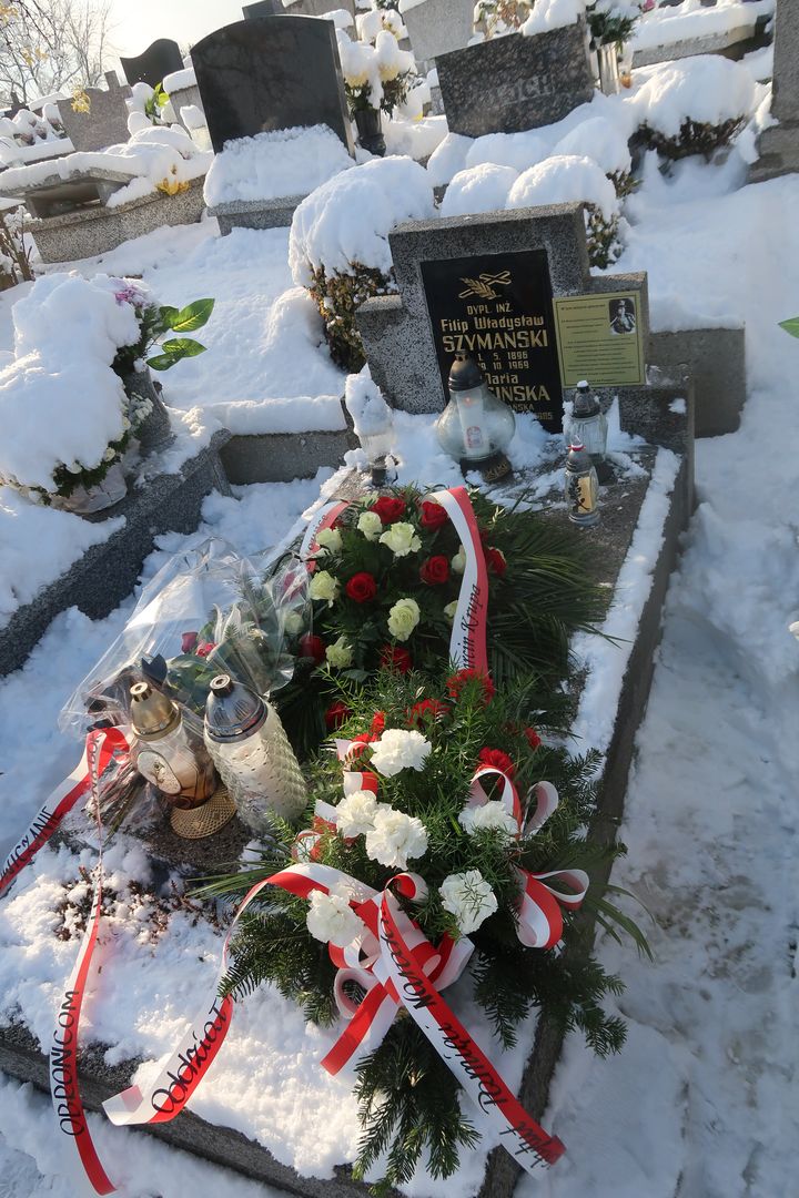 Upamiętnienie Marii Jasińskiej, obrończyni polskiego Lwowa. Fot. Dominik Abłamowicz/IPN