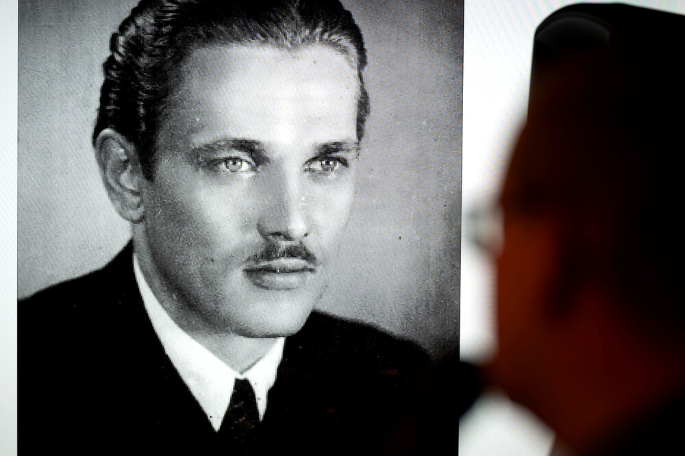 Promocja monety poświęconej Henrykowi Flame "Bartkowi" z serii "Wyklęci przez komunistów żołnierze niezłomni" – Kamesznica, 21 listopada 2024. Fot.: IPN K. Łojko