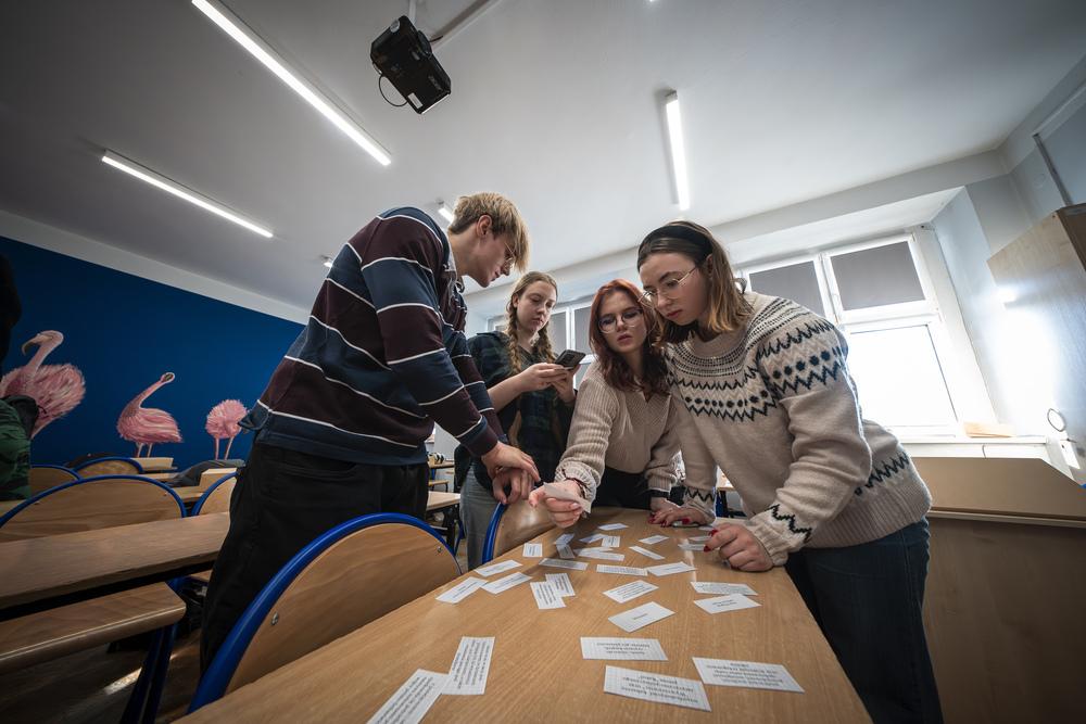Warsztaty edukacyjne dla uczestników projektu „Silni Polską!“ – Chorzów, 23 listopada 2024. Fot.: IPN K. Łojko