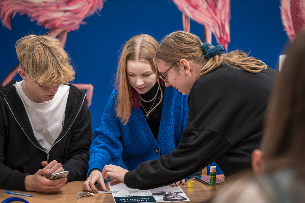 Warsztaty edukacyjne dla uczestników projektu „Silni Polską!“ – Chorzów, 23 listopada 2024. Fot.: IPN K. Łojko