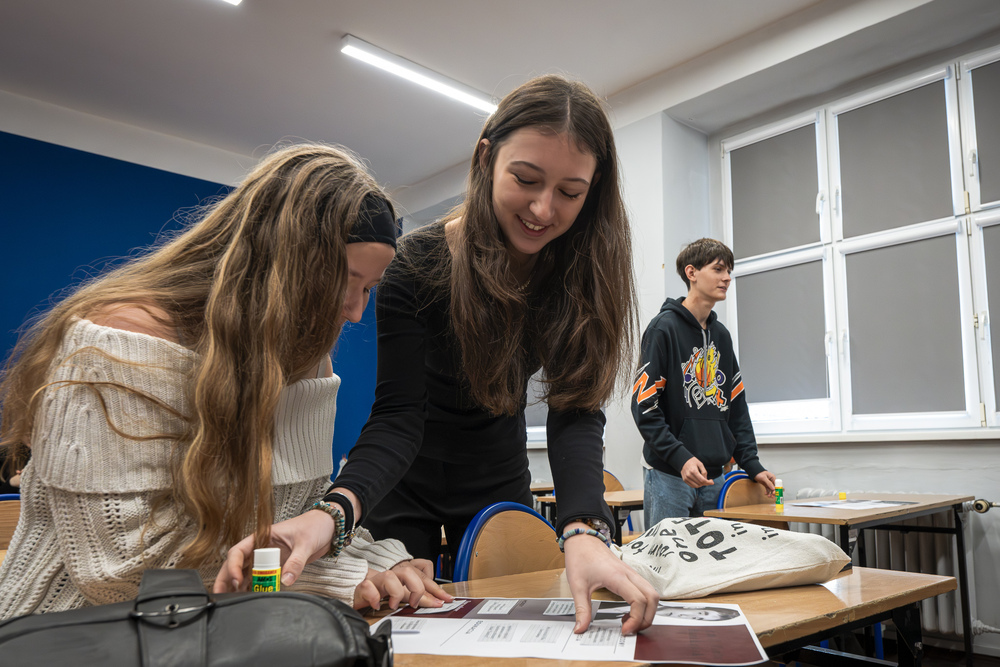 Warsztaty edukacyjne dla uczestników projektu „Silni Polską!“ – Chorzów, 23 listopada 2024. Fot.: IPN K. Łojko