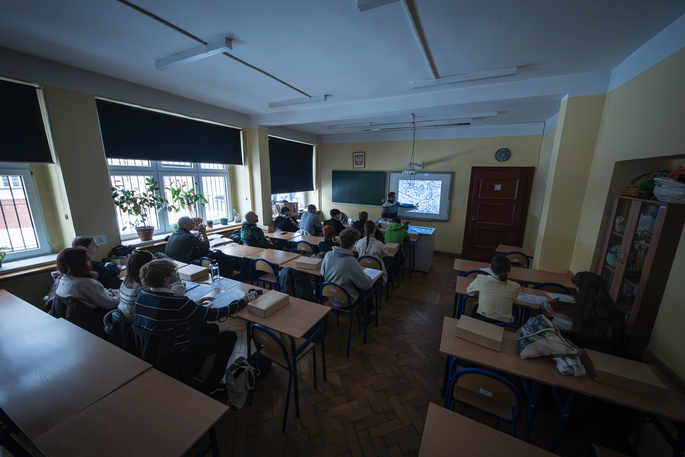 Warsztaty edukacyjne dla uczestników projektu „Silni Polską!“ – Chorzów, 23 listopada 2024. Fot.: IPN K. Łojko