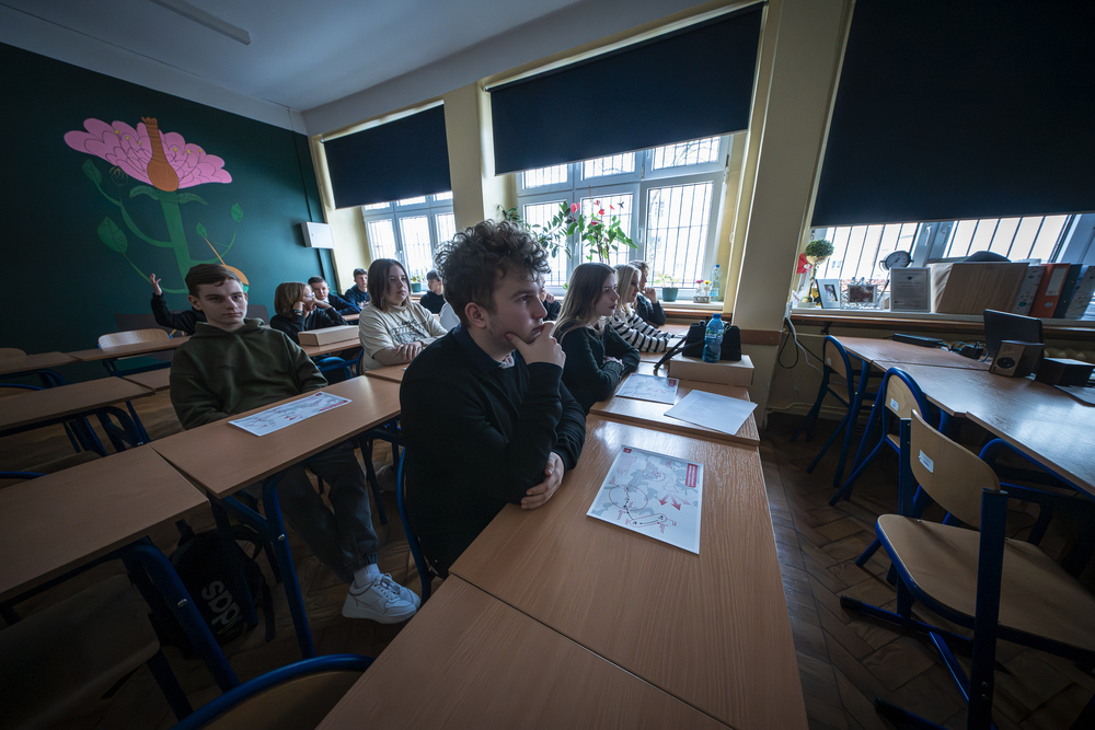 Warsztaty edukacyjne dla uczestników projektu „Silni Polską!“ – Chorzów, 23 listopada 2024. Fot.: IPN K. Łojko