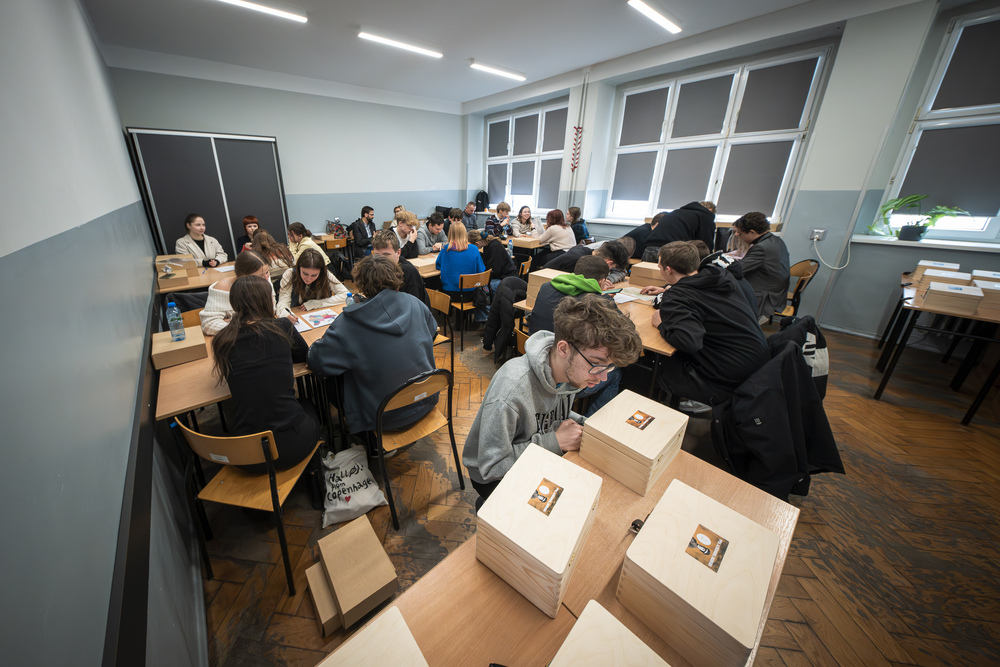 Warsztaty edukacyjne dla uczestników projektu „Silni Polską!“ – Chorzów, 23 listopada 2024. Fot.: IPN K. Łojko