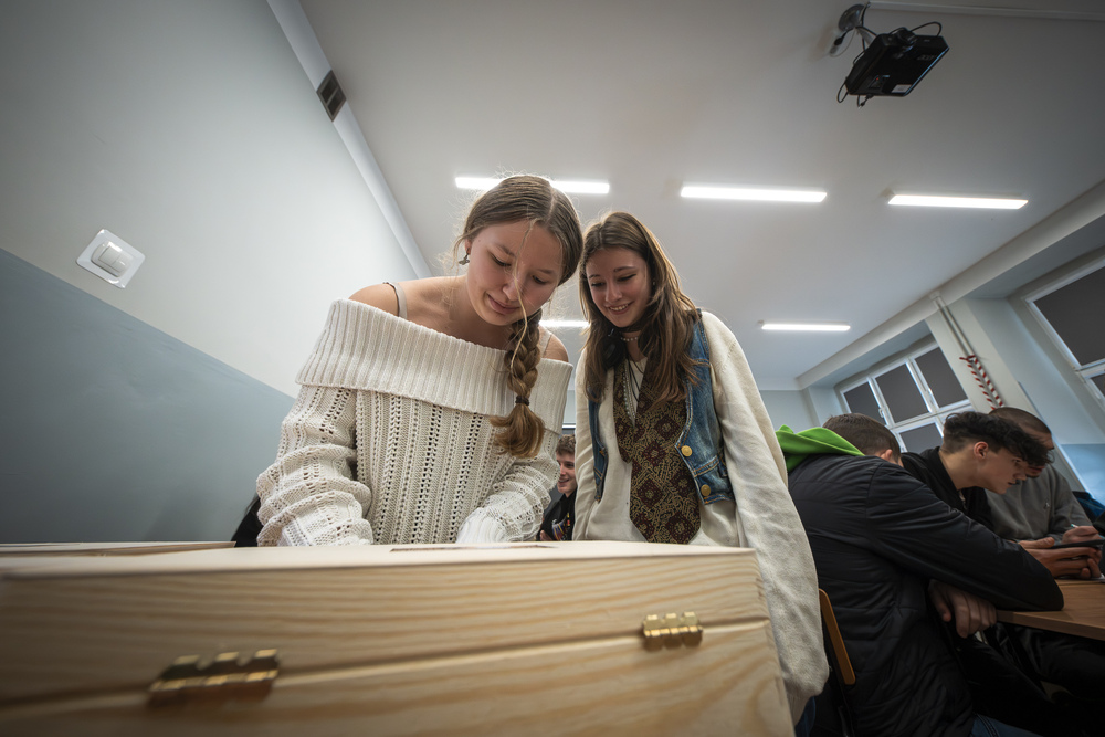 Warsztaty edukacyjne dla uczestników projektu „Silni Polską!“ – Chorzów, 23 listopada 2024. Fot.: IPN K. Łojko