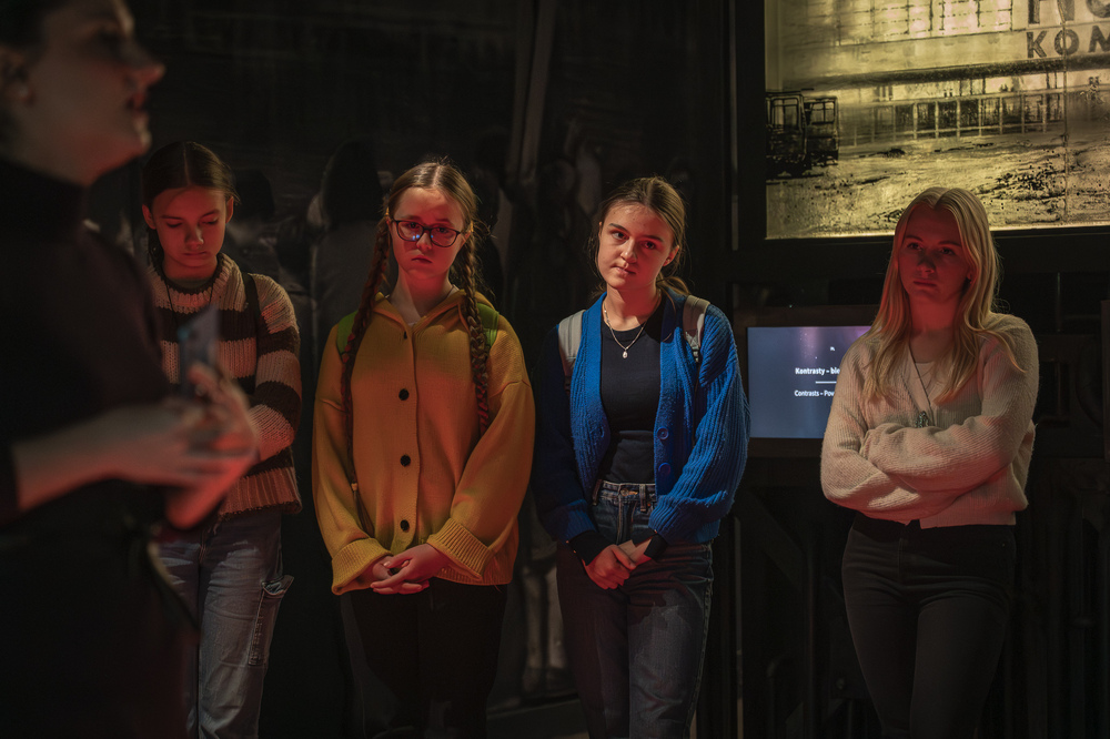 Warsztaty edukacyjne dla uczestników projektu „Silni Polską!“ – Chorzów, 23 listopada 2024. Fot.: IPN K. Łojko