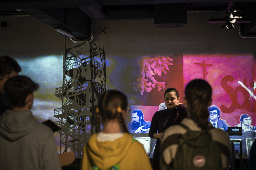 Warsztaty edukacyjne dla uczestników projektu „Silni Polską!“ – Chorzów, 23 listopada 2024. Fot.: IPN K. Łojko