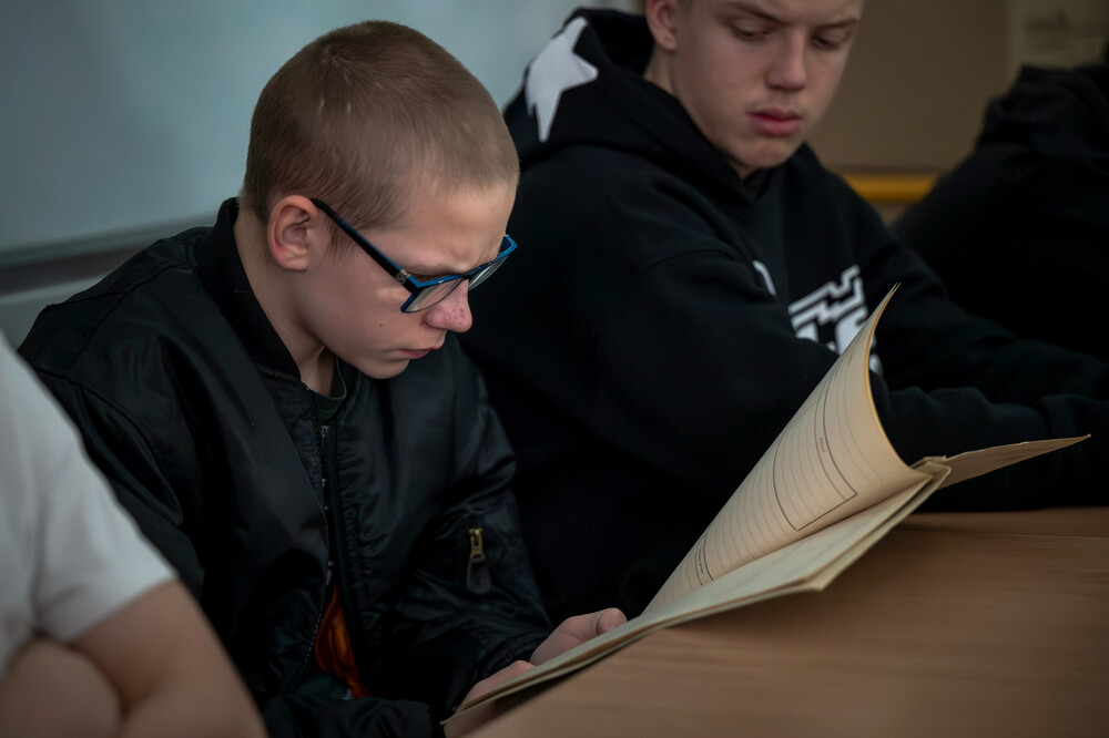 Zajęcia edukacyjne „Co kryją archiwa IPN“ – Katowice, 29 listopada 2024. Fot.: IPN K. Łojko