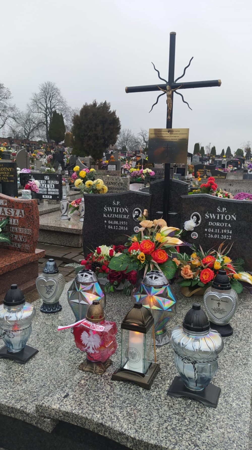 10. rocznica śmierci Kazimierza Świtonia.