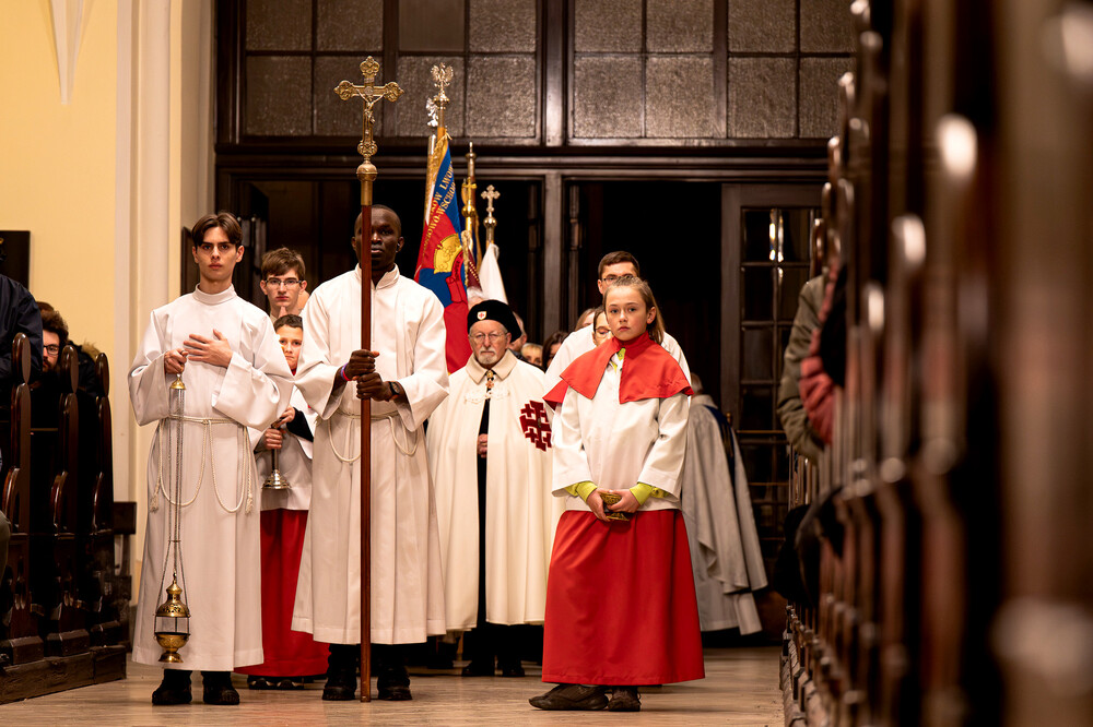 Upamiętnienie bł. ks. Emila Szramka – Katowice, 8 grudnia 2024. Fot.: IPN K. Łojko