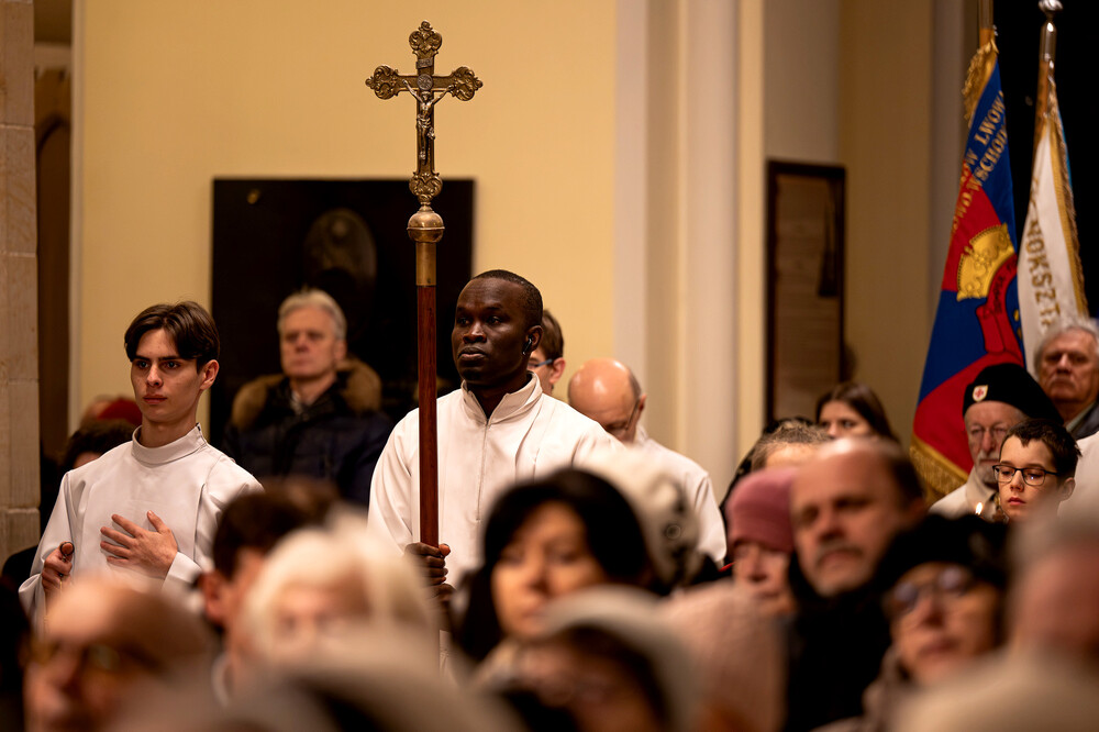 Upamiętnienie bł. ks. Emila Szramka – Katowice, 8 grudnia 2024. Fot.: IPN K. Łojko