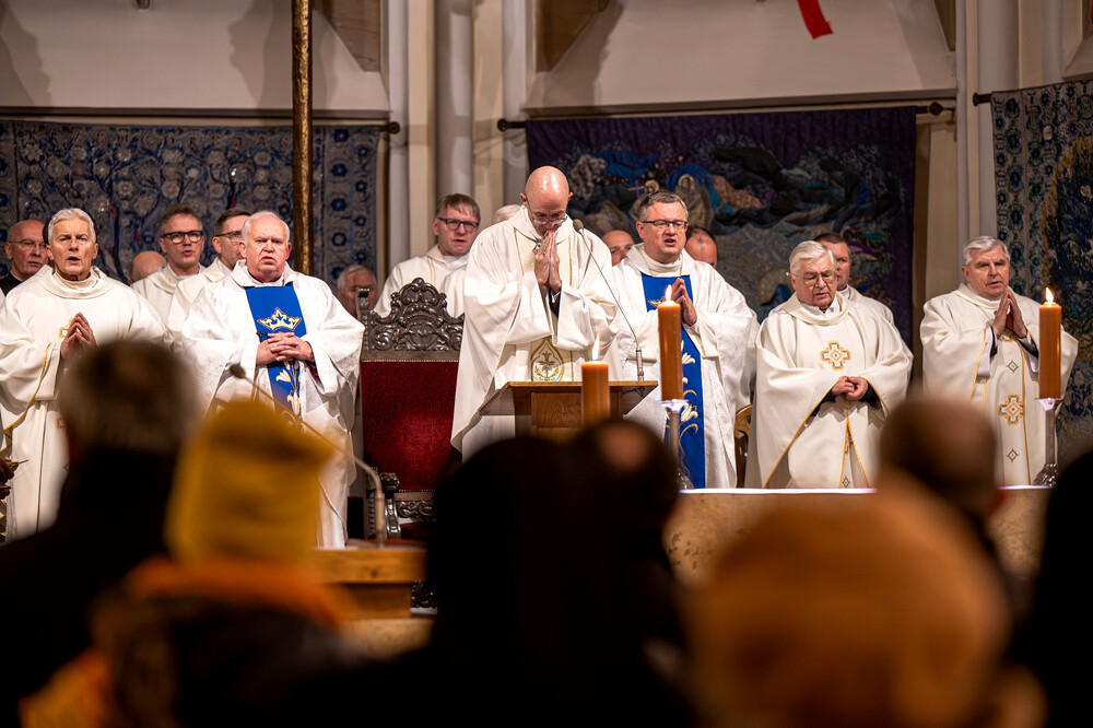 Upamiętnienie bł. ks. Emila Szramka – Katowice, 8 grudnia 2024. Fot.: IPN K. Łojko