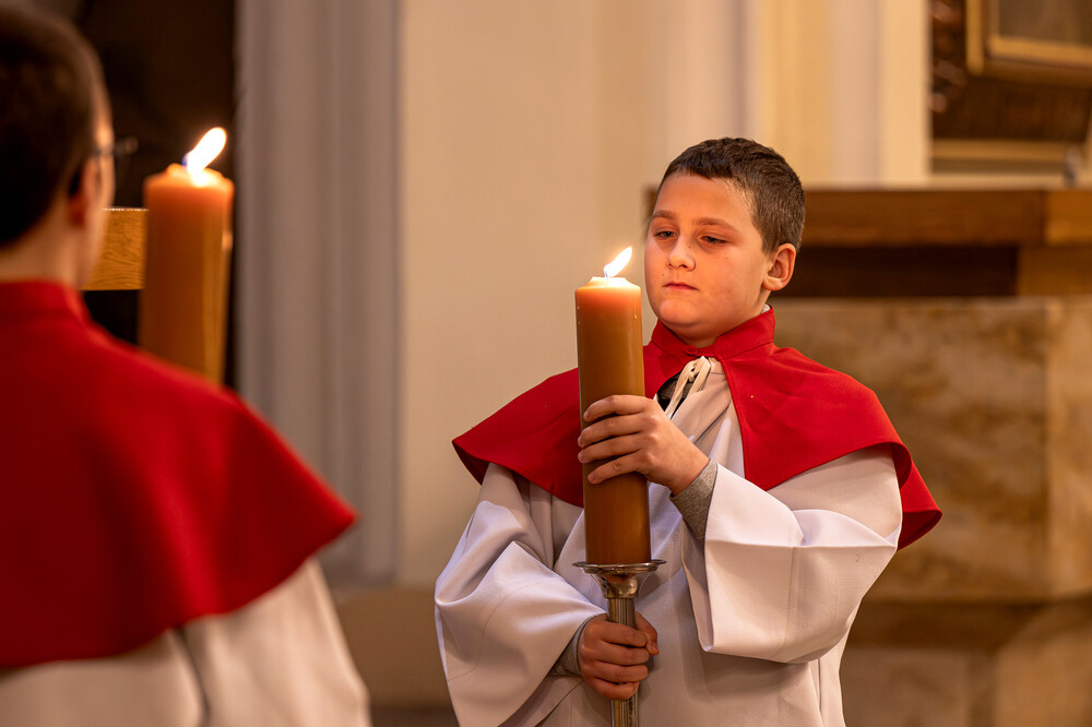 Upamiętnienie bł. ks. Emila Szramka – Katowice, 8 grudnia 2024. Fot.: IPN K. Łojko