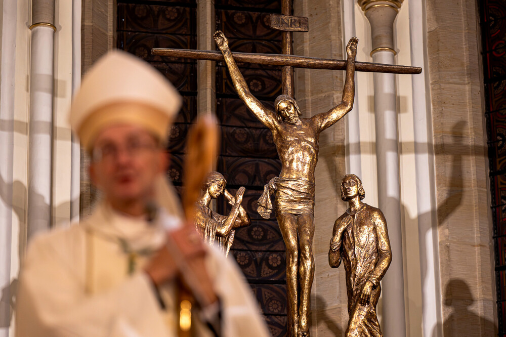 Upamiętnienie bł. ks. Emila Szramka – Katowice, 8 grudnia 2024. Fot.: IPN K. Łojko