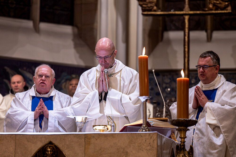 Upamiętnienie bł. ks. Emila Szramka – Katowice, 8 grudnia 2024. Fot.: IPN K. Łojko