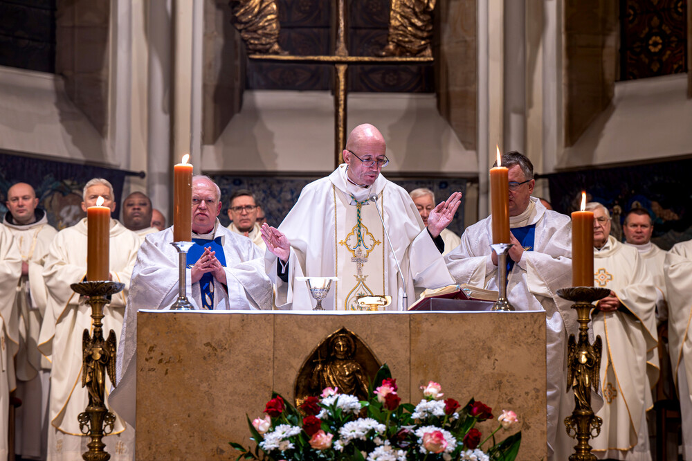 Upamiętnienie bł. ks. Emila Szramka – Katowice, 8 grudnia 2024. Fot.: IPN K. Łojko