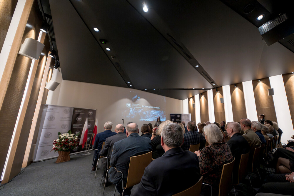 Gala III edycja Nagrody Honorowej IPN „Świadek Historii” – Katowice, 10 grudnia 2024. Fot.: IPN K. Łojko