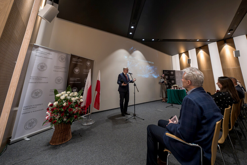 Gala III edycja Nagrody Honorowej IPN „Świadek Historii” – Katowice, 10 grudnia 2024. Fot.: IPN K. Łojko