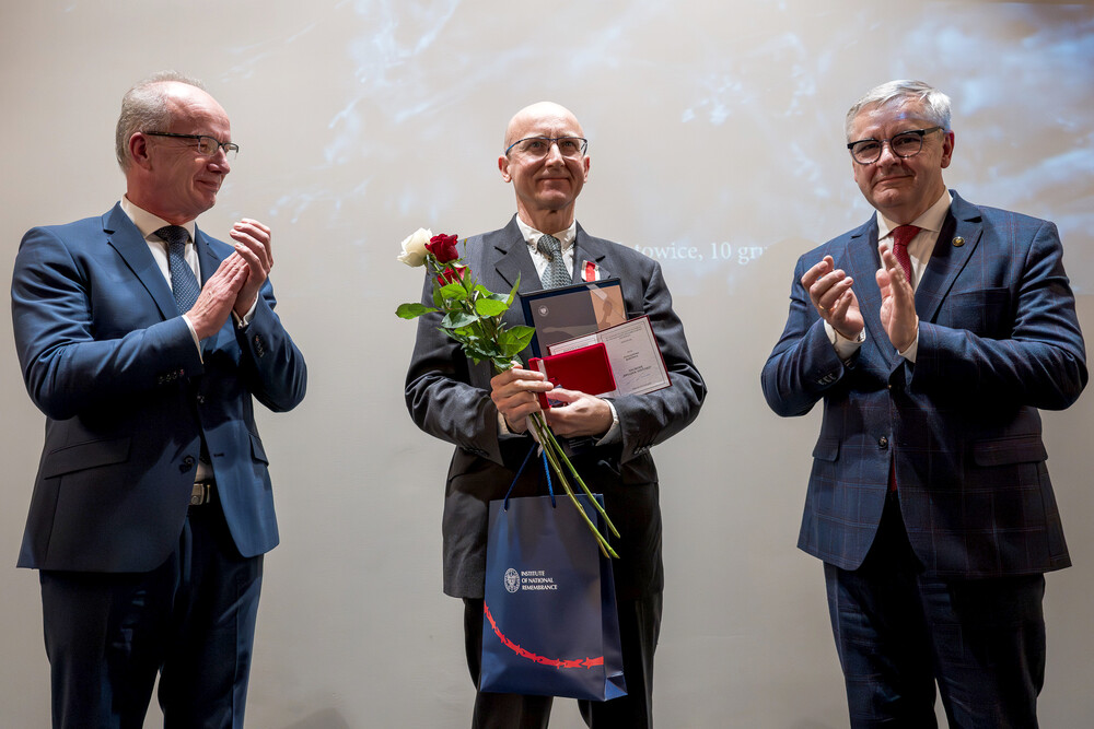 Gala III edycja Nagrody Honorowej IPN „Świadek Historii” – Katowice, 10 grudnia 2024. Fot.: IPN K. Łojko