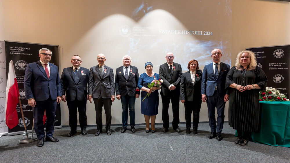 Gala III edycja Nagrody Honorowej IPN „Świadek Historii” – Katowice, 10 grudnia 2024. Fot.: IPN K. Łojko