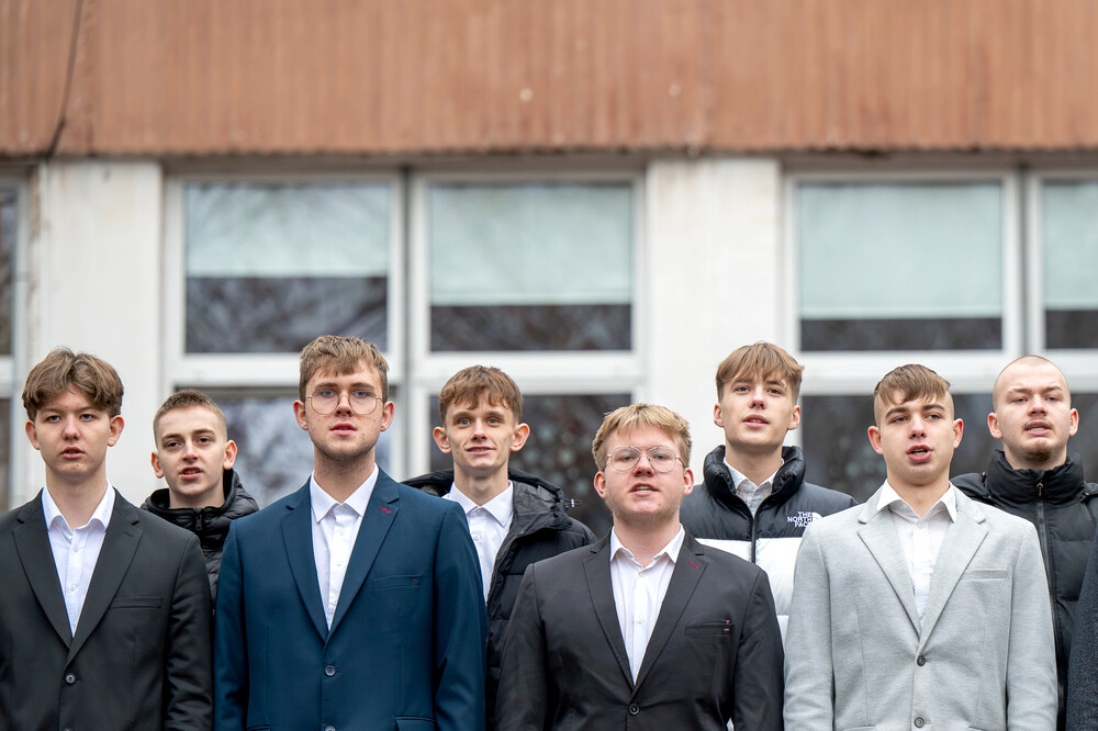 Odsłonięcie tablicy upamiętniającej rodzinę Rogozińskich oraz Pelagię Szpringer – Sosnowiec, 10 grudnia 2024. Fot.: IPN. K. Łojko