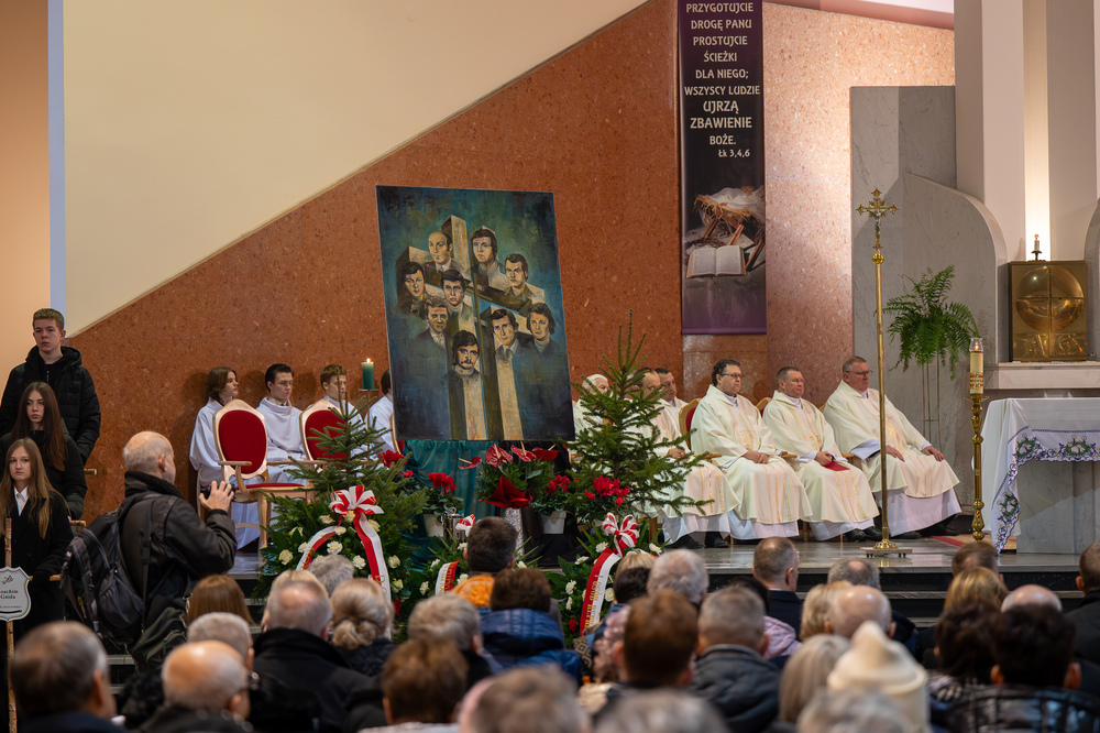 43. rocznica pacyfikacji kopalni „Wujek” – Katowice, 16 grudnia 2024. Fot.: IPN K. Łojko