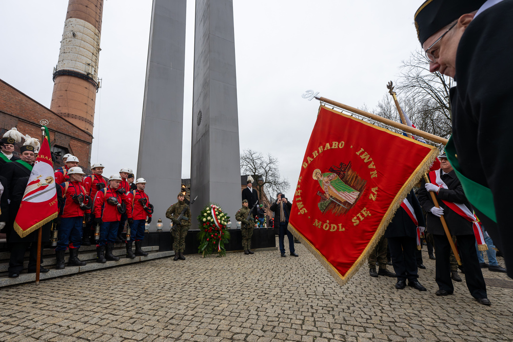 43. rocznica pacyfikacji kopalni „Wujek” – Katowice, 16 grudnia 2024. Fot.: IPN K. Łojko