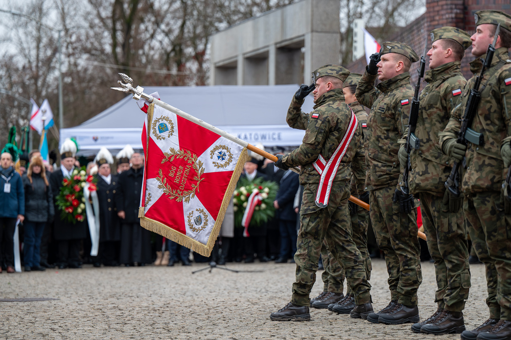 43. rocznica pacyfikacji kopalni „Wujek” – Katowice, 16 grudnia 2024. Fot.: IPN K. Łojko