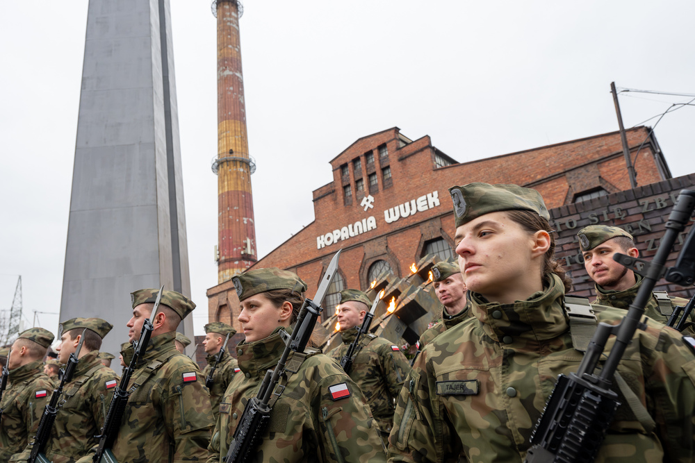 43. rocznica pacyfikacji kopalni „Wujek” – Katowice, 16 grudnia 2024. Fot.: IPN K. Łojko