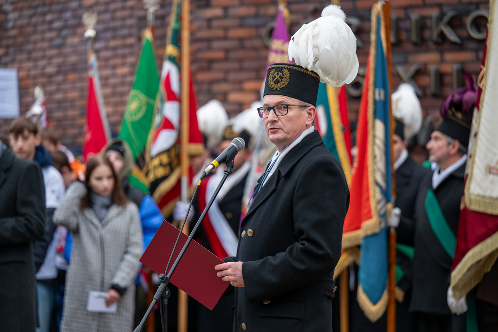 43. rocznica pacyfikacji kopalni „Wujek” – Katowice, 16 grudnia 2024. Fot.: IPN K. Łojko
