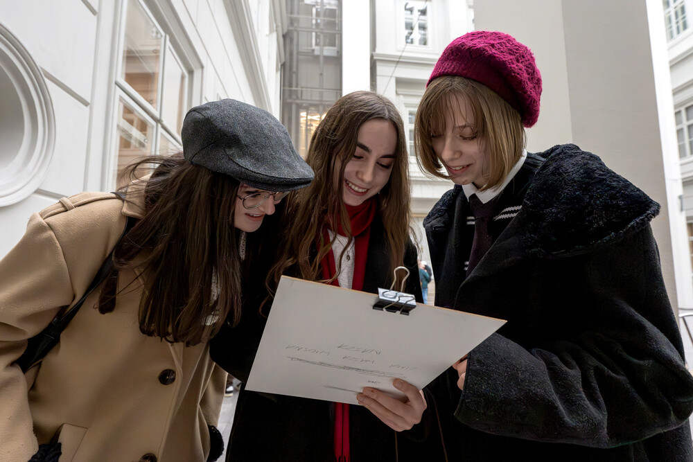 7. edycja Gry Miejskiej „Tropami Solidarności” – Bielsko-Biała, 14 grudnia 2024. Fot.: IPN K. Łojko