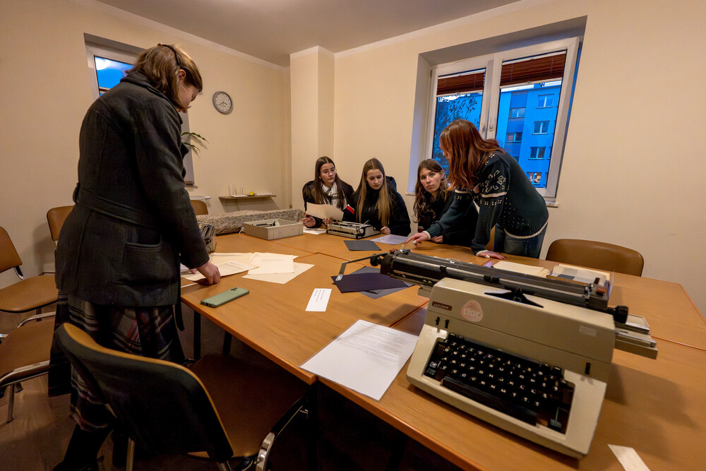 7. edycja Gry Miejskiej „Tropami Solidarności” – Bielsko-Biała, 14 grudnia 2024. Fot.: IPN K. Łojko