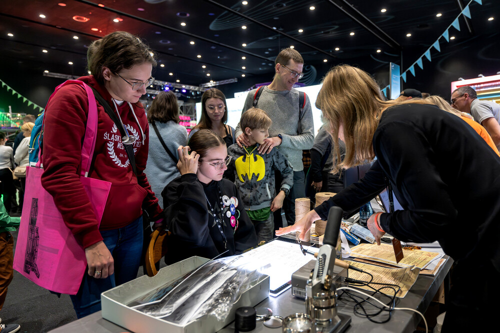 8. Śląski Festiwal Nauki – Katowice, 7-9 grudnia 2024. Fot.: IPN K. Łojko