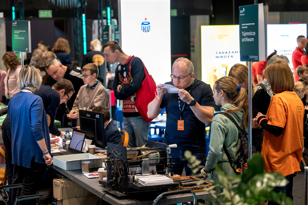 8. Śląski Festiwal Nauki – Katowice, 7-9 grudnia 2024. Fot.: IPN K. Łojko