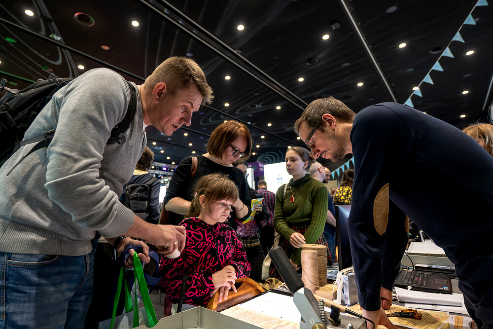 8. Śląski Festiwal Nauki – Katowice, 7-9 grudnia 2024. Fot.: IPN K. Łojko