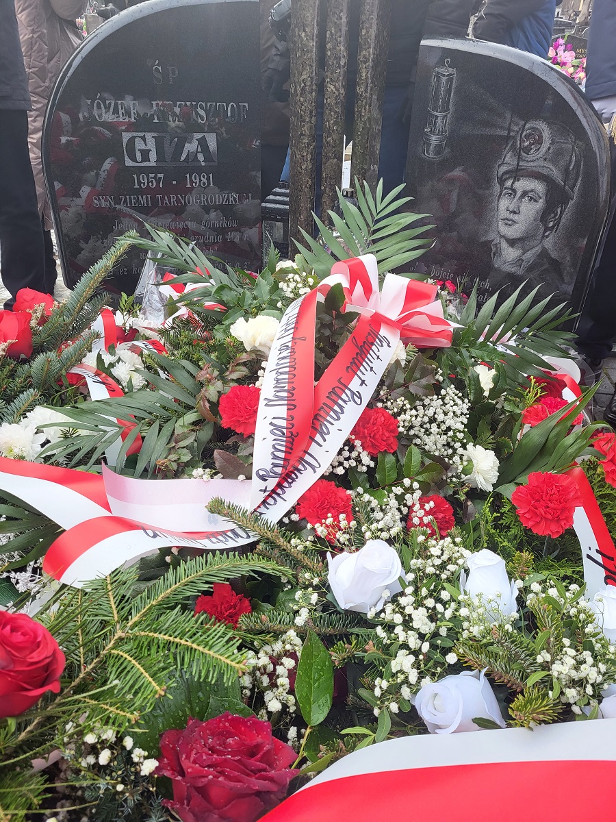 Grób Józefa Krzysztofa Gizy. Fot. IPN Lublin