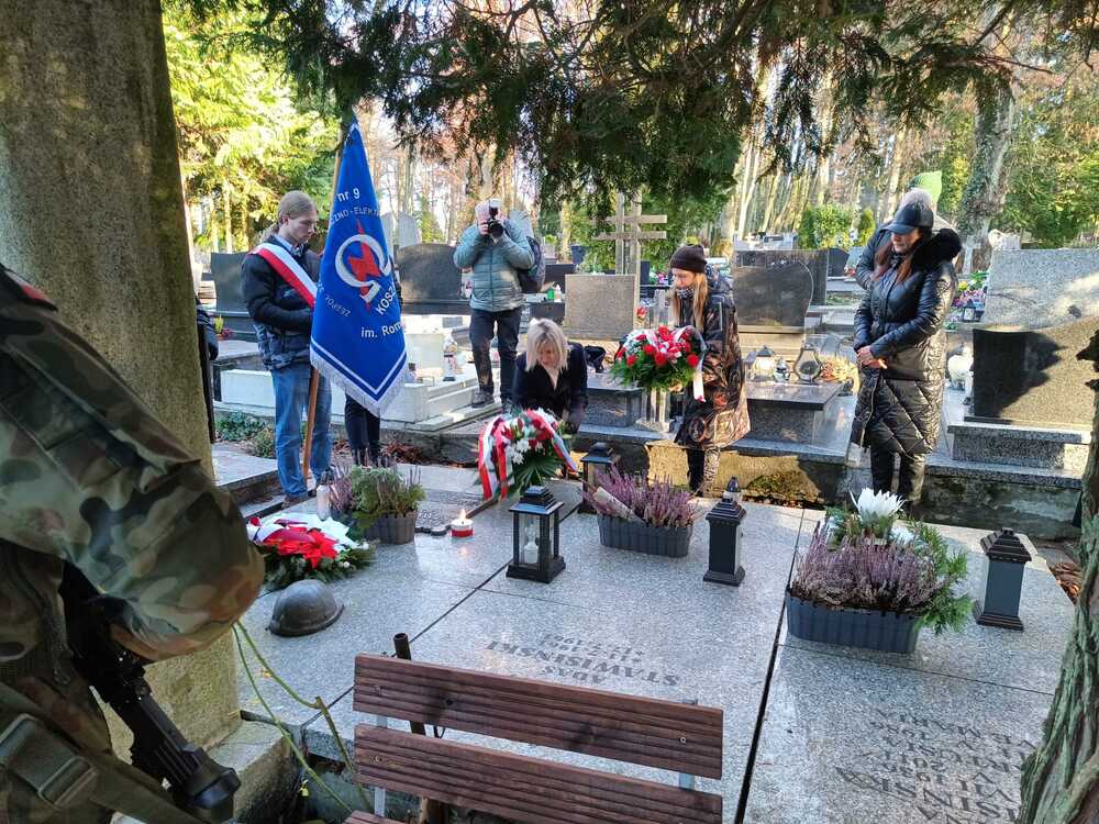 Grób Jana Stawisińskiego. Fot. IPN Szczecin