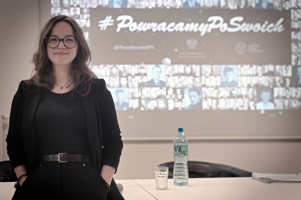 Zajęcia w ramach projektu „Łączka i inne miejsca poszukiwań” Fot. Adam Kondracki/IPN